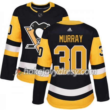 Dámské Hokejový Dres Pittsburgh Penguins Matt Murray 30 Adidas 2017-2018 Černá Authentic